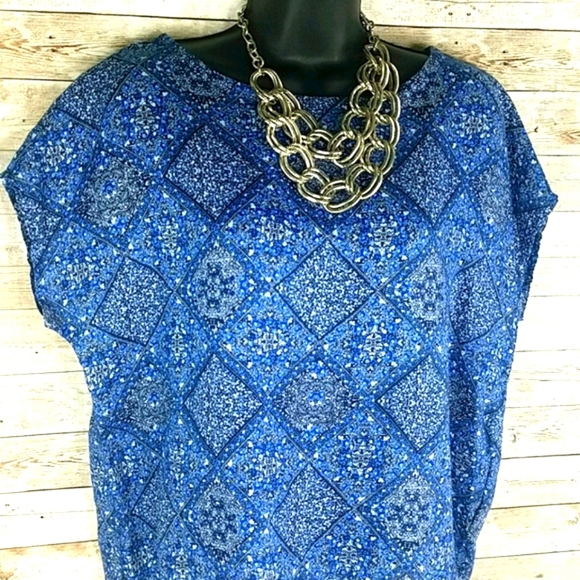 Rachel Zoe, 0172, Boxy cut 100% Linen top, Sz x/s - Picture 4 of 9